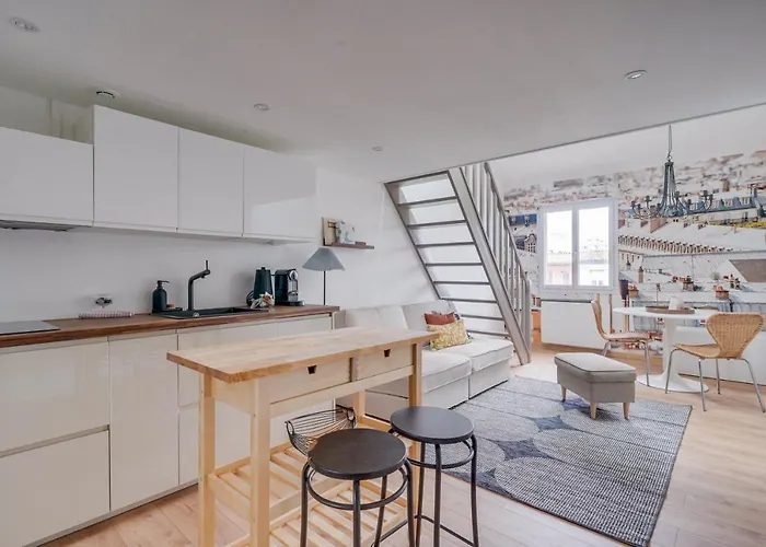 Les Toits - Location Moyenne Duree - Centre Appartement Bordeaux